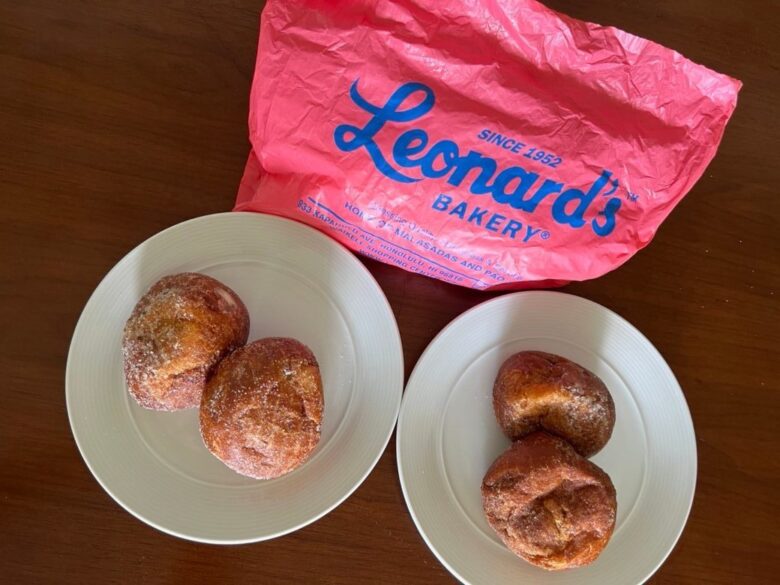 ハワイ　レナーズベーカリー　マラサダ　Leonard's Bakery　Malasadas